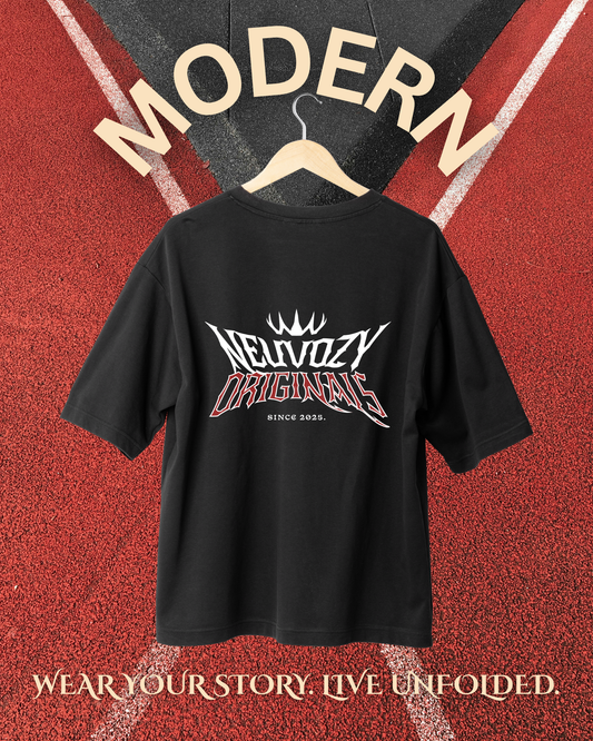 Neuvozy (NV) Oversized T-Shirt – Premium Streetwear Edition