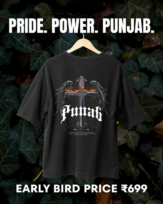 Punjab Sword – Neuvozy (NV) Oversized T-Shirt